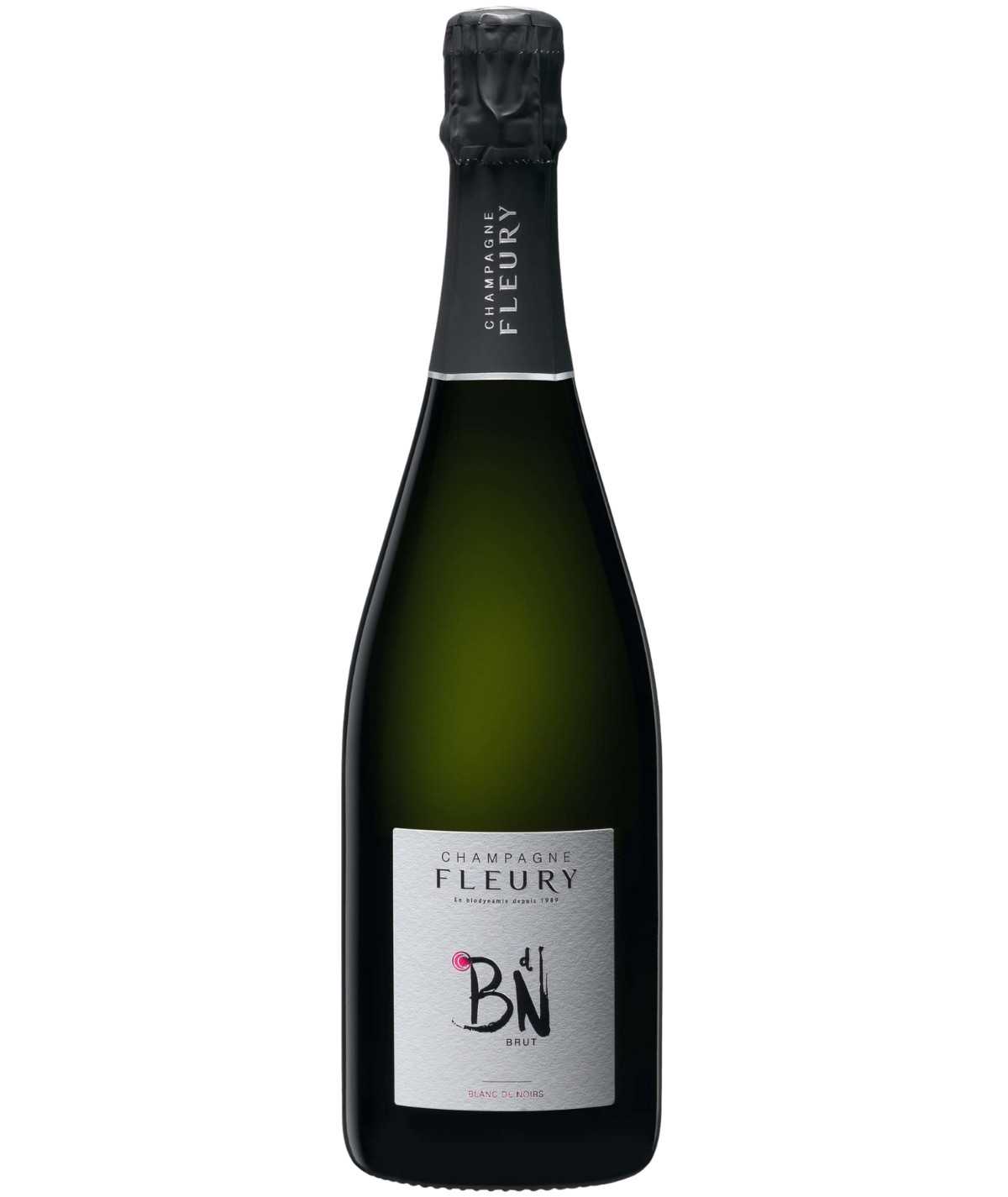 Half Bottle of Champagne FLEURY Blanc De Noirs Brut