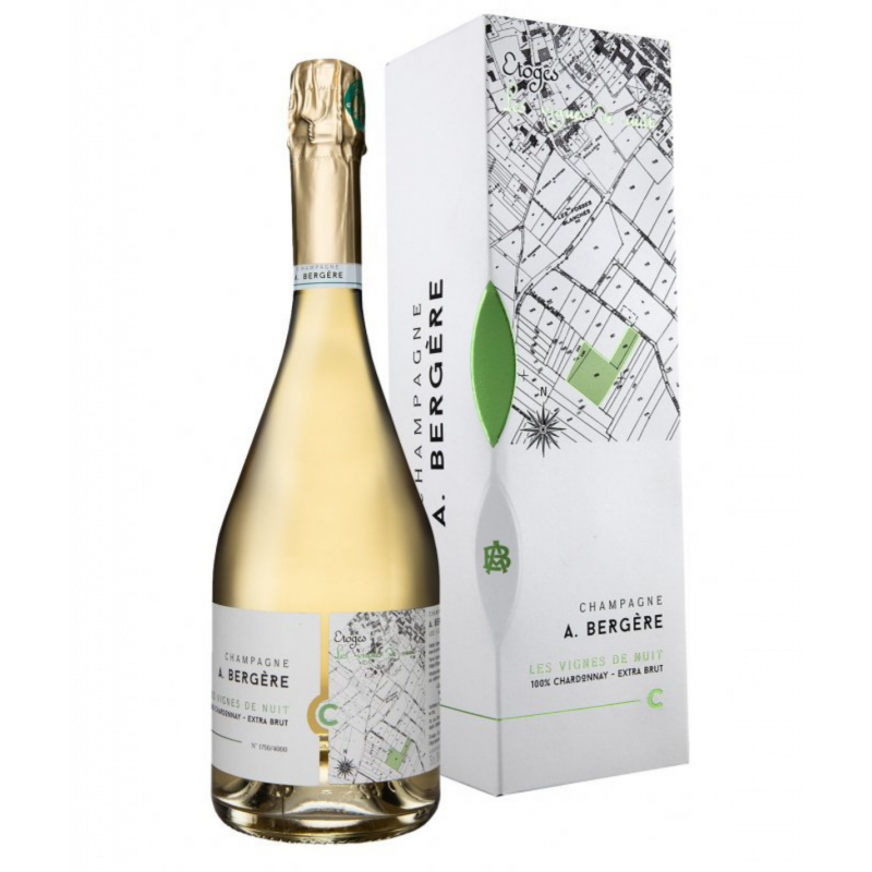 A. BERGERE champagne Les Vignes De Nuit Etoges 2014 vintage