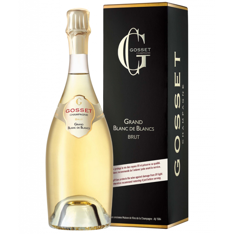 Magnum of GOSSET champagne Brut Grand Blanc De Blancs