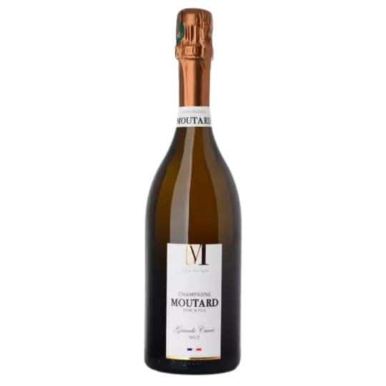 Bottle of Champagne Moutard Brut Grande Cuvée 75cl - Pinot Noir de la Côte des Bar