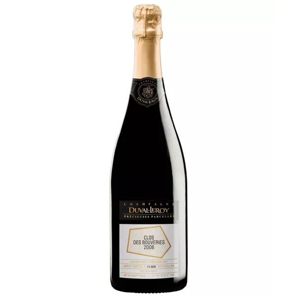 Bottle of Champagne Duval-Leroy Petit Meslier 2006 Extra Brut - rare single-varietal cuvée, 2006 vintage