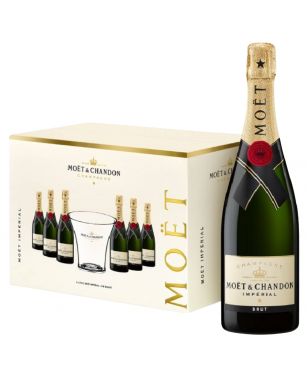 MOET & CHANDON champagne Brut Impérial 6 bottles
