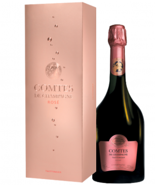 TAITTINGER champagne 2009 vintage Comtes de Champagne Rosé