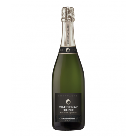 Champagne Chassenay d'Arce Brut Cuvée Première - Elegant bottle of an exceptional sparkling champagne