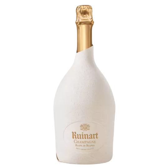 Magnum Champagne Ruinart Blanc de Blancs 1,5L with recyclable Seconde Peau case