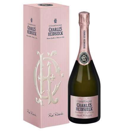 Charles Heidsieck Pink Reserve with case