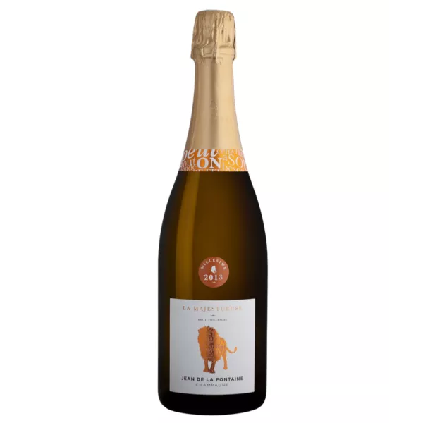 JEAN DE LA FONTAINE champagne La majestueuse Brut 2015 vintage bottle 75 Cl
