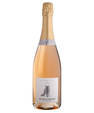 JEAN DE LA FONTAINE La flatteuse brut rosé champagne bottle 75 Cl