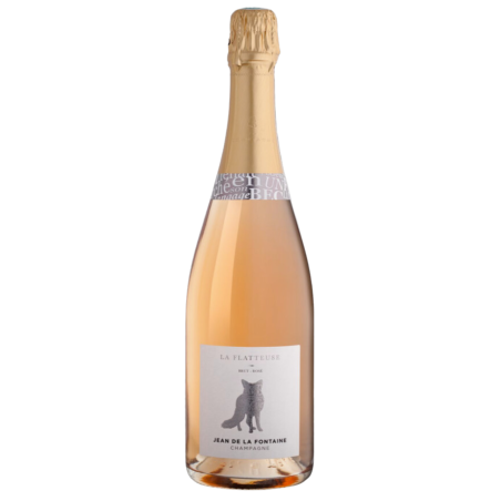 JEAN DE LA FONTAINE La flatteuse brut rosé champagne bottle 75 Cl