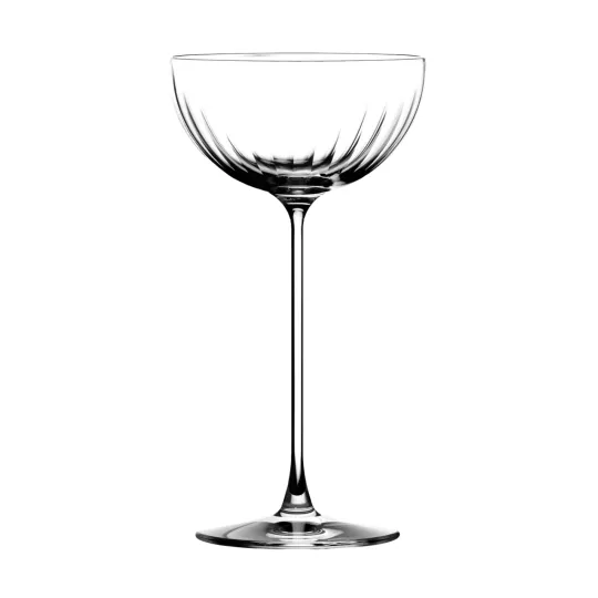 LEHMANN London 22 CL clear glass champagne glass, side view
