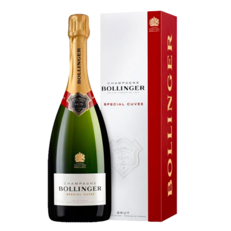 Bollinger Champagne Special Cuvee with Packaging