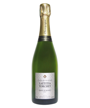 Bottle of Champagne LAËTITIA TORCHET Brut Blanc de Blancs