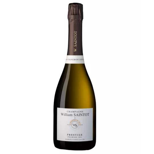 Bottle of WILLIAM SAINTOT Sparkling Prestige Champagne