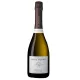 Magnum de Champagne William Saintot Prestige, 1.5L bottle, white label, gold cap, front view