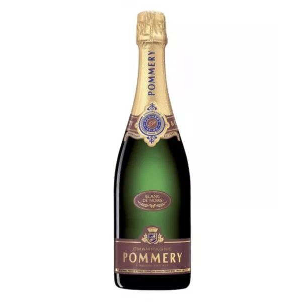 Bottle of Champagne Pommery Apanage Blanc de Noirs 75cl, front view