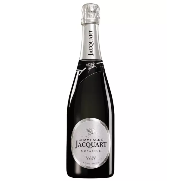 Bottle of Champagne Jacquart Mosaïque Extra-Brut 75cl, front view