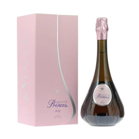 De Venoge Champagne Grand vin des princes rose 2014