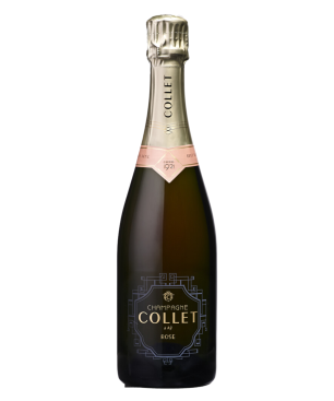 Collet champagne rose