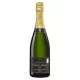 Bottle of Champagne Paul Bara Grand Millésime 2018, black and gold label, front view
