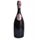 Bottle of Champagne Gosset Célébris 2007 Rosé, front view, pink cap