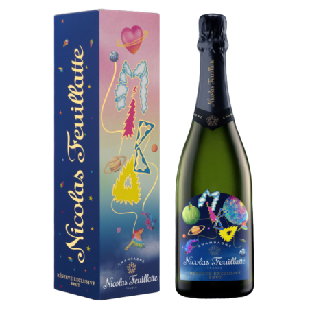 Nicolas Feuillatte champagne Réserve Exclusive Brut Mika Edition