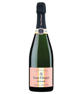 VEUVE CLICQUOT champagne Rich Rosé