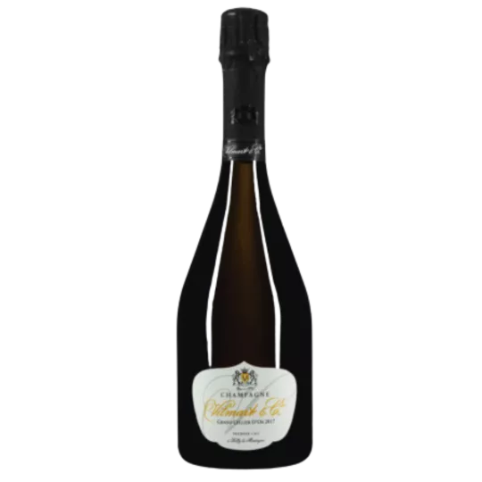 Bottle of Champagne Vilmart Grand Cellier d'Or 2018, front view, label visible