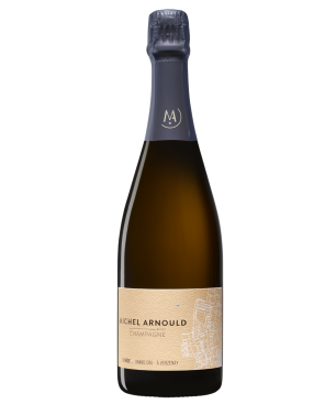 Bottle of Champagne Michel Arnould Genèse Extra Brut Blanc de Noirs Grand Cru