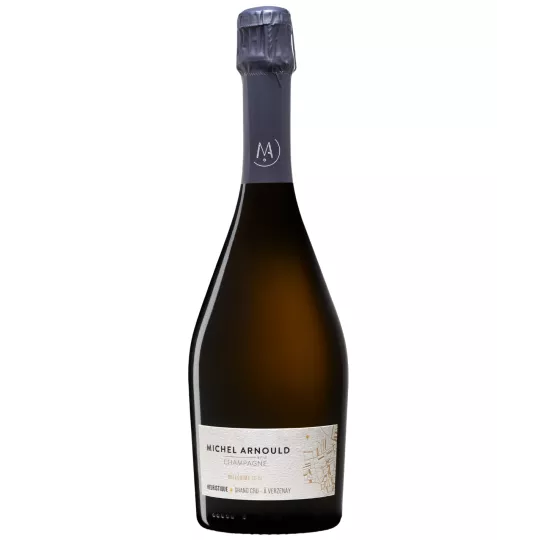 Bottle of Champagne Michel Arnould Heuristique 2019, Grand Cru, front view