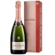 Bottle of Champagne Bollinger Cuvée Rosé with case