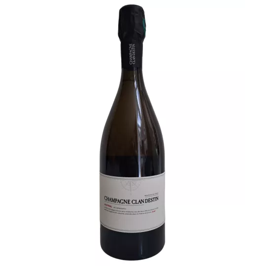 Champagne Clandestin cuvée Austral 2022 disgorged september 2024