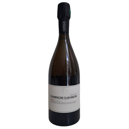 Champagne Clandestin cuvée Austral 2022 disgorged september 2024
