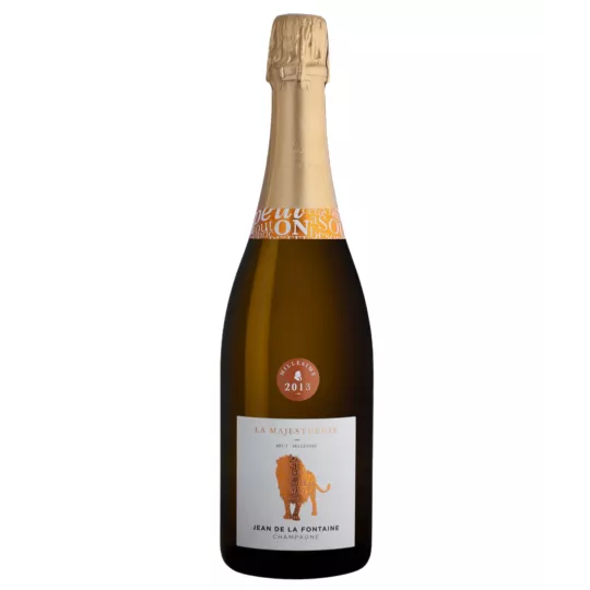 JEAN DE LA FONTAINE champagne La majestueuse Brut 2017 vintage bottle 75 Cl