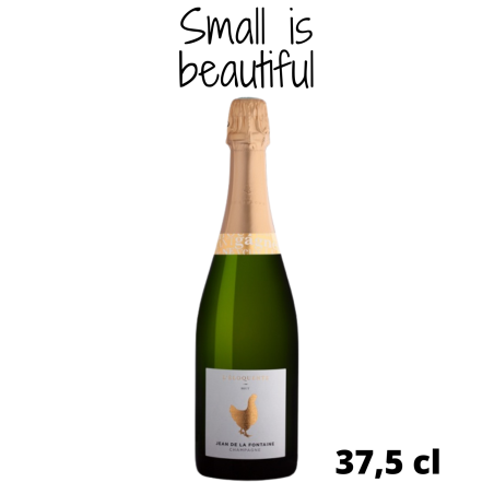 Half Bottle of Jean de la Fontaine L’éloquente Brut champagne