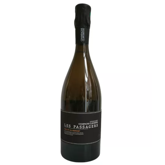 Bottle of Champagne Clandestin Les Passagers 2022 disgorged september 2024