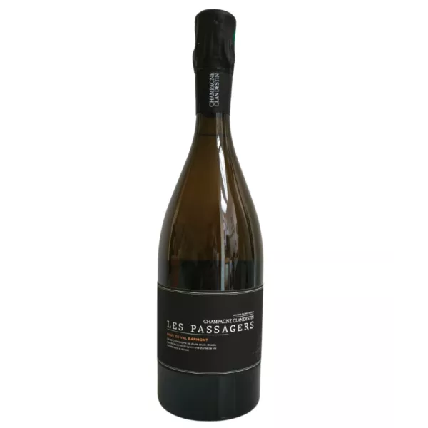 Bottle of Champagne Clandestin Les Passagers 2022 disgorged september 2024