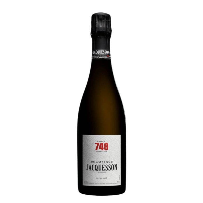 Champagne Jacquesson 748 disgorged September 2024