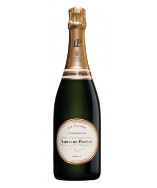 Bottle of Laurent-Perrier La Cuvée Brut champagne