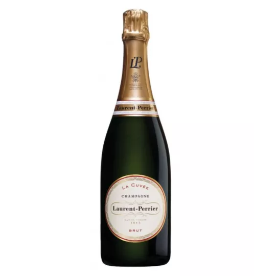 Bottle of Laurent-Perrier La Cuvée Brut champagne