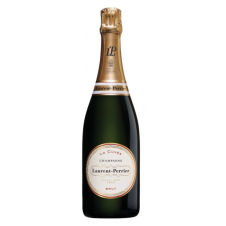 Bottle of Laurent-Perrier La Cuvée Brut champagne