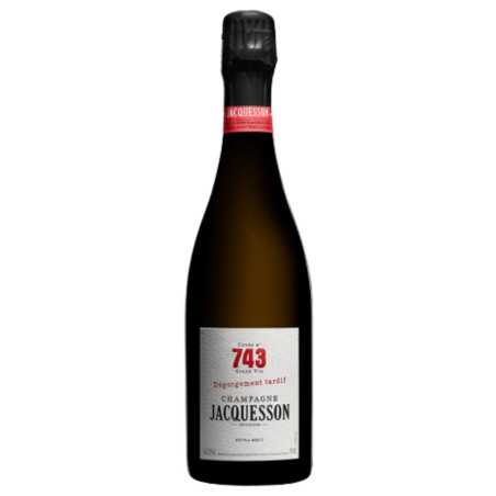 Bottle of Champagne Jacquesson 743 Extra Brut Late Disgorging