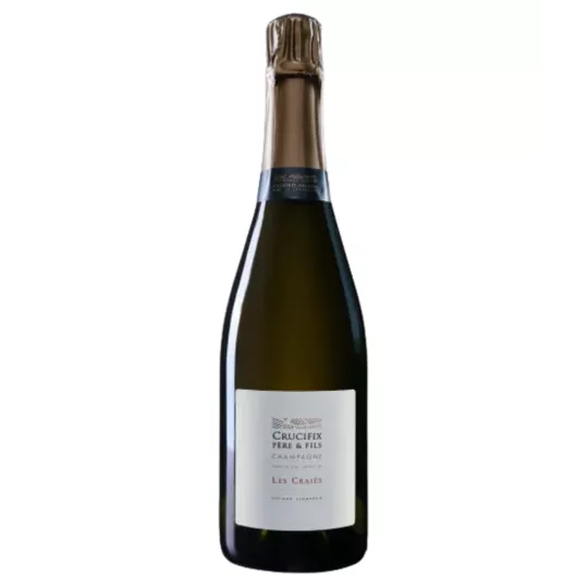 Bottle of Champagne Crucifix Les Craies - Blanc de Blancs Extra Brut Premier Cru
