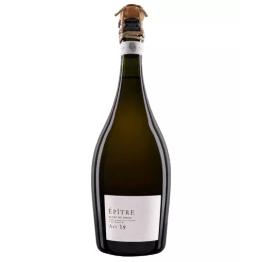 Bottle of Champagne Epître Act 19 vintage 2019, Blanc de Noirs Extra-Brut, Premier Cru de la Montagne de Reims - Domaine Crucifi