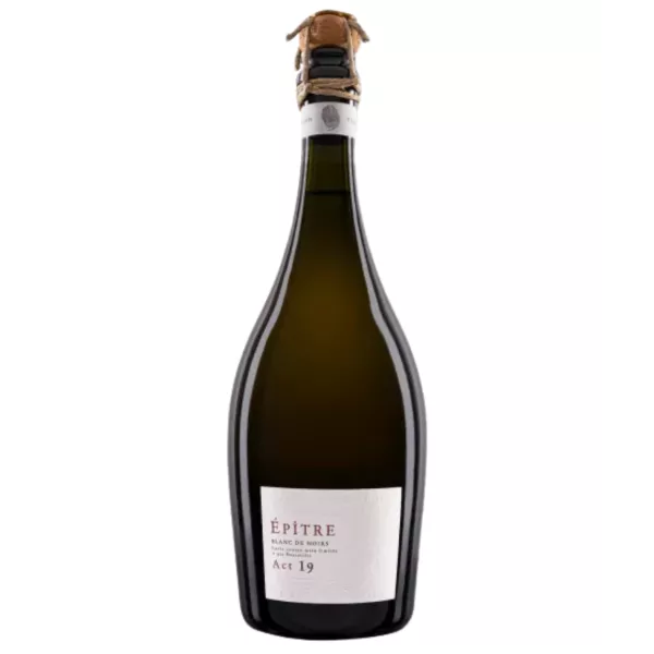 Bottle of Champagne Epître Act 19 vintage 2019, Blanc de Noirs Extra-Brut, Premier Cru de la Montagne de Reims - Domaine Crucifi