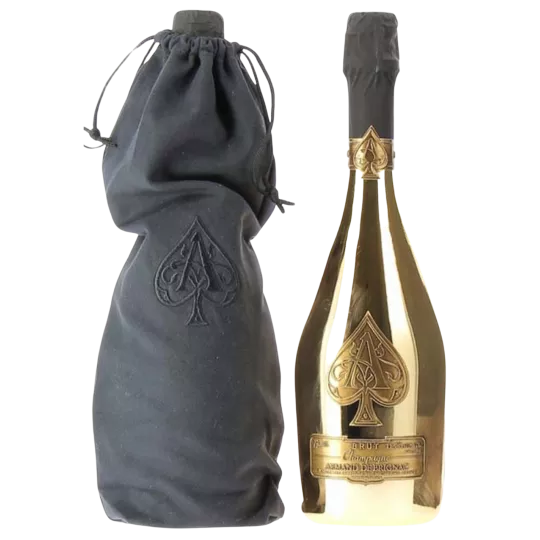 Bottle Magnum Armand de Brignac Brut Gold 1,5L with textile pouch