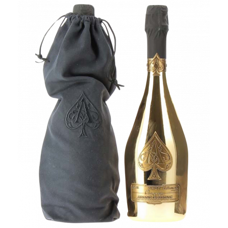 Bottle Magnum Armand de Brignac Brut Gold 1,5L with textile pouch