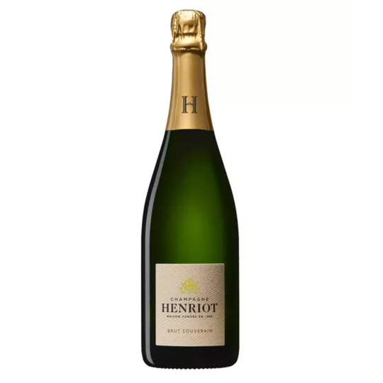 Bottle of Champagne Henriot Brut Souverain - Pinot Noir, Chardonnay, Meunier blend