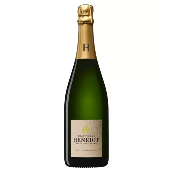 Bottle of Champagne Henriot Brut Souverain - Pinot Noir, Chardonnay, Meunier blend