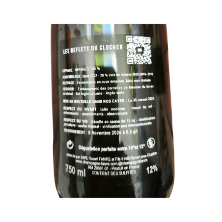 Champagne R. Faivre Les Reflets du Clocher