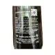 Back label Bottle of Champagne R.Faivre Les Reflets du Clocher Extra Brut, white-black label, 750 ml.